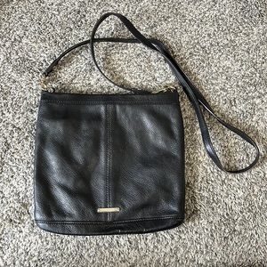 Black Rebecca Minkoff crossbody purse/satchel